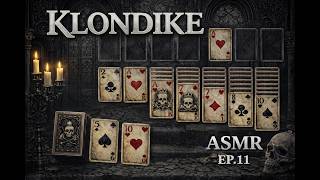 Gothic Klondike Solitaire ASMR 🕯️ Dark Relaxing Card Sounds • No Talking screenshot 1