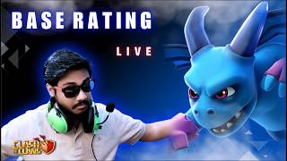 🛑CLASH OF CLANS LIVE, Chilling and Base Visit GladiusCOC | #COC #clashofclans