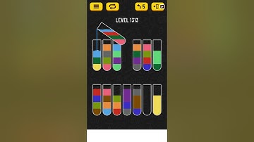【Water Sort Puzzle】 Level 1313