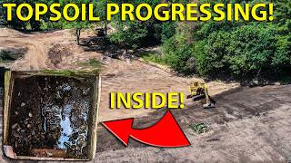 Whitchurch Canal Breach Update, Detailed View Inside The Drain & Topsoil Works!