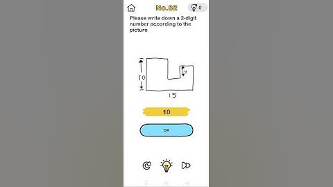 Please write down a 2 digit number according to the picture.Brainout game level 82 solved