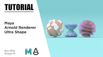 Procedural Primitives In Maya and Arnold Render - Tutorial