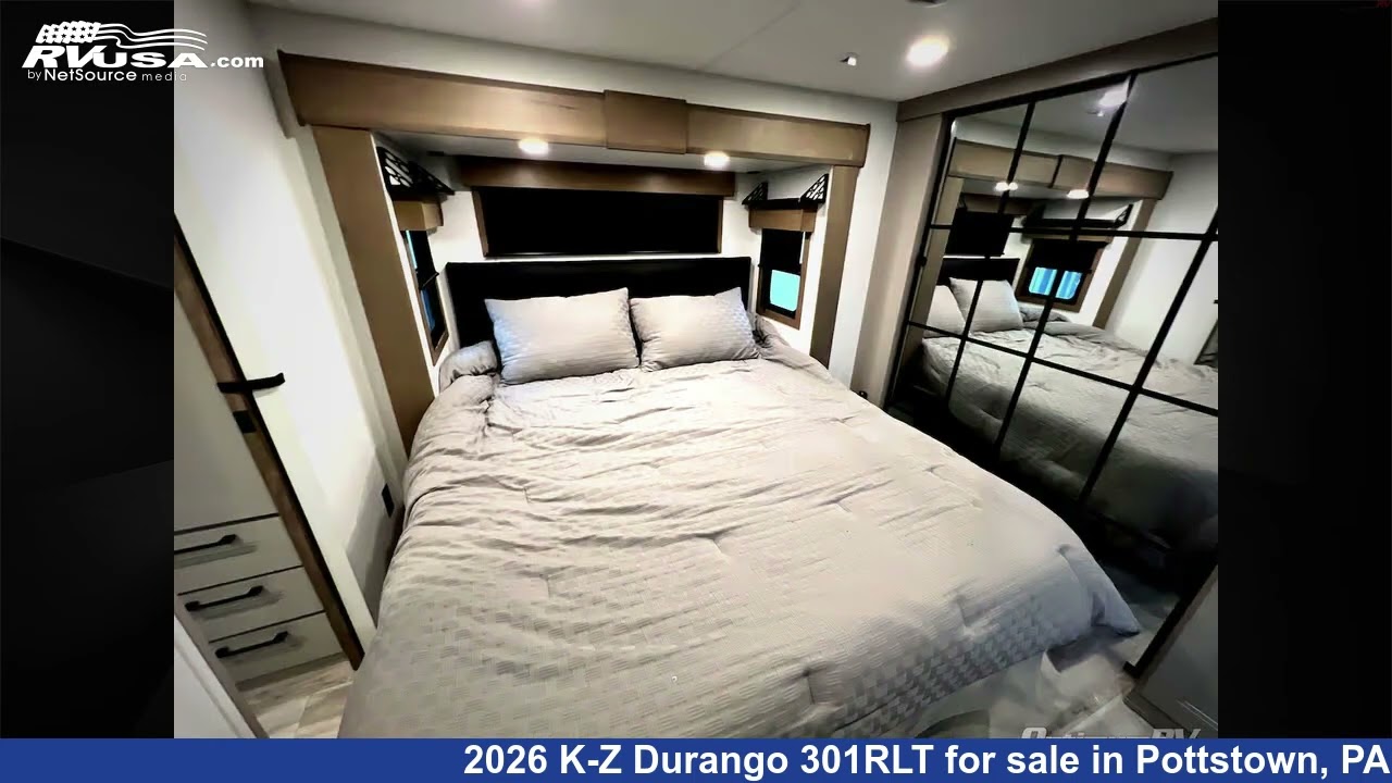 Phenomenal 2026 K-Z Durango 301RLT Fifth Wheel RV For Sale in Pottstown, PA | RVUSA.com