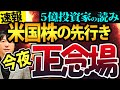【テクニカル分析】米国株の先行き、今夜最初の山場を迎える?