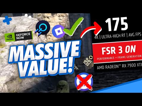 AMD is Creating MORE VALUE for CLOUD Gaming with FSR 3