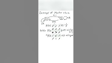 37 Entropy of Markov Information Source