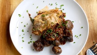 Vegan Mushroom Pie | The Buddhist Chef