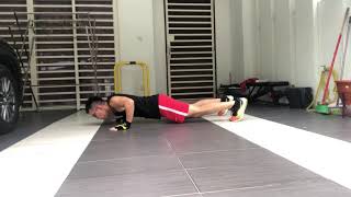 Side Jump Push Up