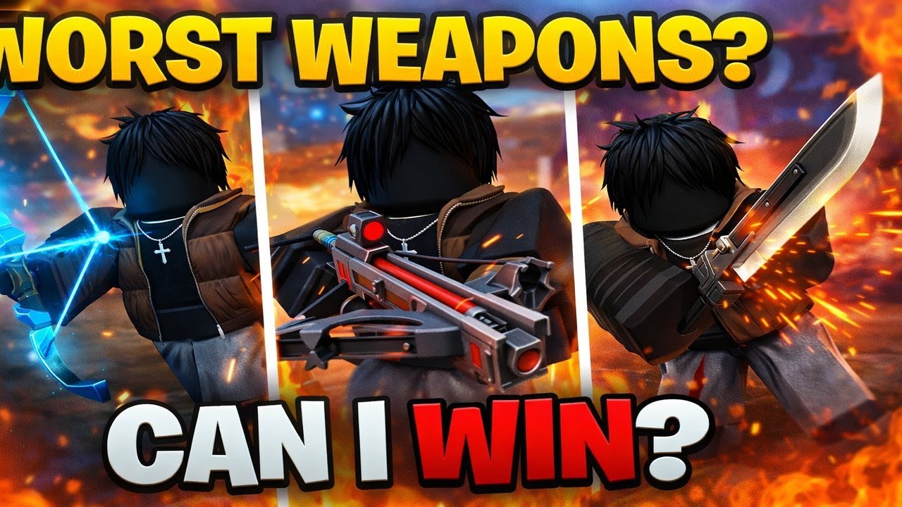playing with the worst weapons in the game!! (i have a mic now)