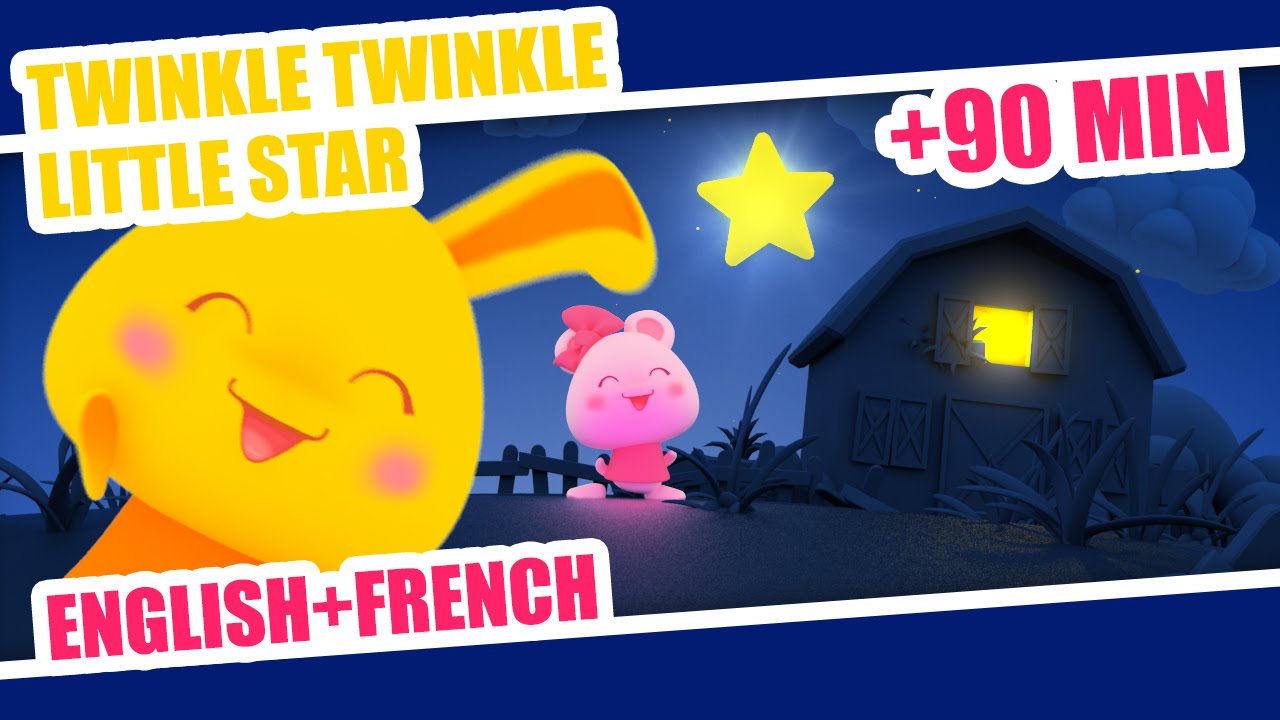 Twinkle Twinkle Little Star | French Nursery Rhyme + 80min of kids songs -  YouTube