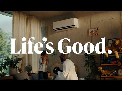 A Vida É Leve No Seu Tempo com LG DUAL Inverter AI | Life's Good | LG