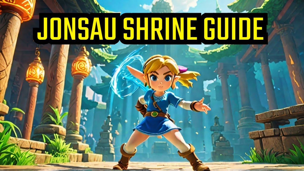 Completing Jonsau Shrine in RECORD TIME is Easier Than You Think in Zelda Tears Of The Kingdom!