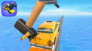 Unlock Yellow CAB in Crash Master 3D - Low Poly Yellow Cab 01 NEW UPDATED LEVELS $98900 Android/iOS screenshot 5