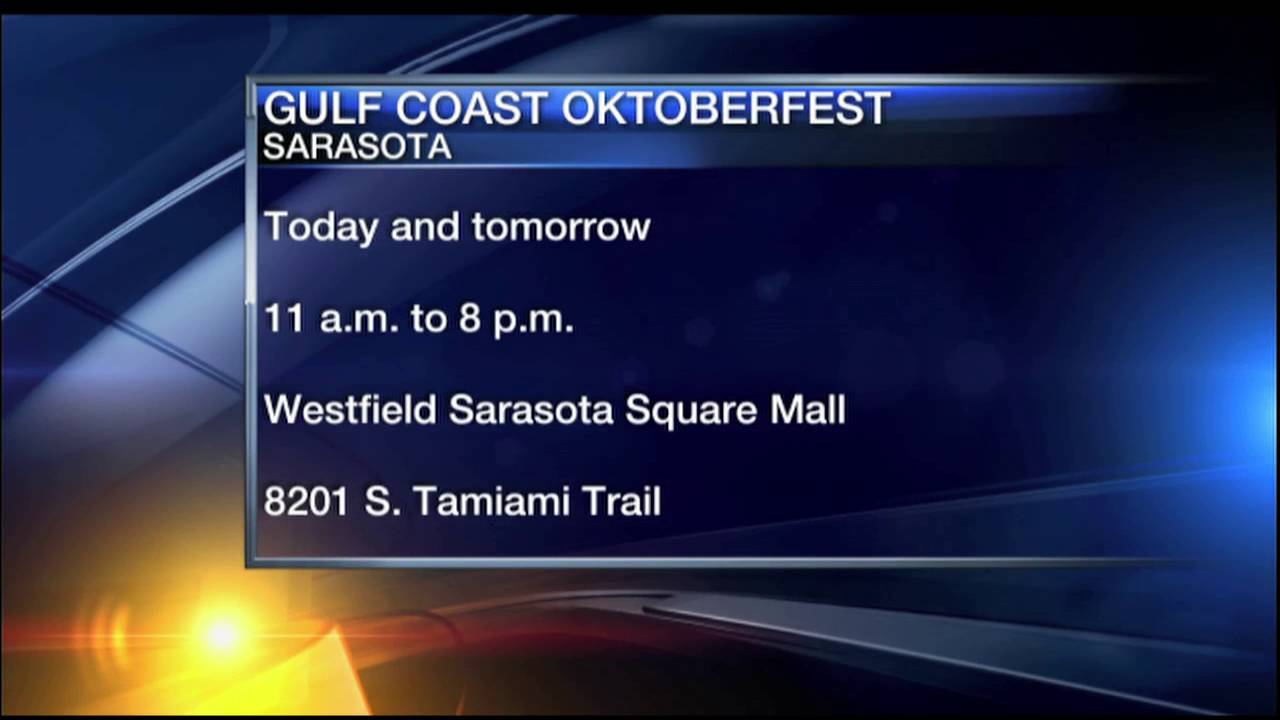 Sarasota Square Mall to celebrate Oktoberfest YouTube