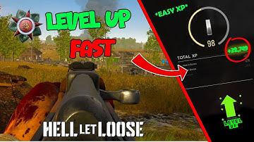 How to Level Up FAST on Hell Let Loose in 2025 (Hell Let Loose Easy XP + Level Up Guide)