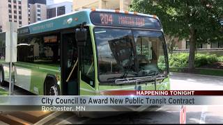 City Council to award new public transit contract