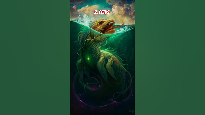 MENYERAMKAN ‼️ Makhluk Mitologi Monster Laut #shorts