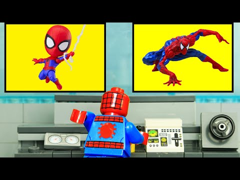 LEGO Spider-man Experimental Spider-man Nendoroid Lego City Random Choices Multiverse