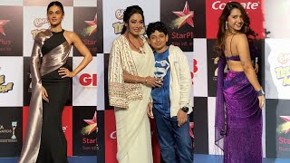 Taapsee Pannu, Roshni Walia And Rupali Ganguly Graced The Carpet For The 24Th Ita Awards.