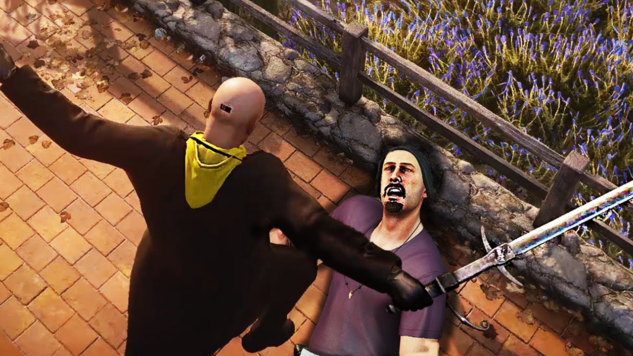 How to quietly transport an 8ft sword - Hitman 3 Subscriber Contracts