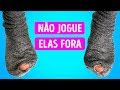 12 FORMAS DE REAPROVEITAR UMA MEIA SEM PAR