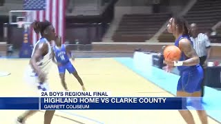 Highland Home beats Clarke County in 2A boys regional final