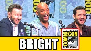 BRIGHT Comic Con Panel  Will Smith, Joel Edgerton, Noomi Rapace