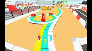 Stickman race 3d running game level race2 complete screenshot 5