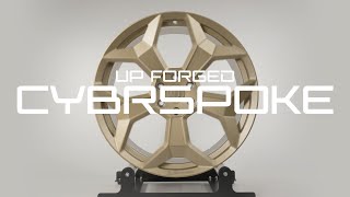 The All New UP FORGED CYBRSPOKE Wheel for Tesla Cybertruck