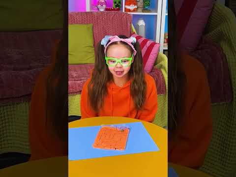 Липкая слизневая головоломка. 🧪🧩 Сможешь найти выход? 👧👦✨