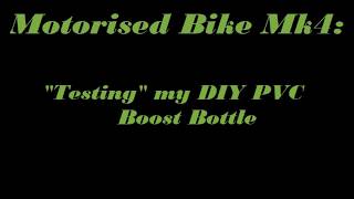 Testing the Boost Bottle