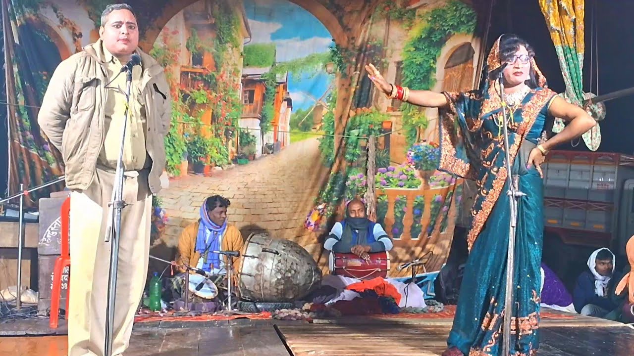 पीर मोहम्मद और विनोद डांसर बने काकी देखिए गजब कॉमेडी मोहम्मद इदरीश की नौटंकी