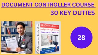 DOCUMENT CONTROLLER COURSE KORATLA # 28.DOCUMENT BACKUP#ACONEX