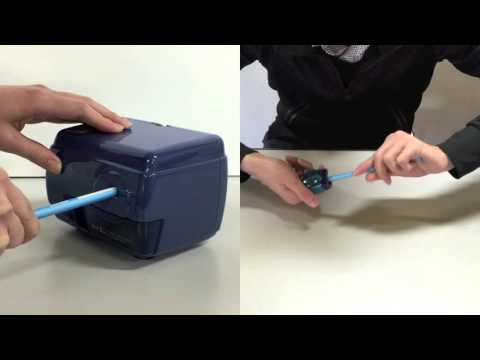 世界最速決定戦!! 【2枚刃】 手動鉛筆削り VS 電動鉛筆削り