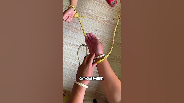 Rope Escape Trick?