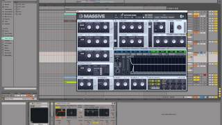 Creating A Pitch Riser EDM Effect FX in Massive Tutorial Ableton Live Calvin Harris Avicii Alesso