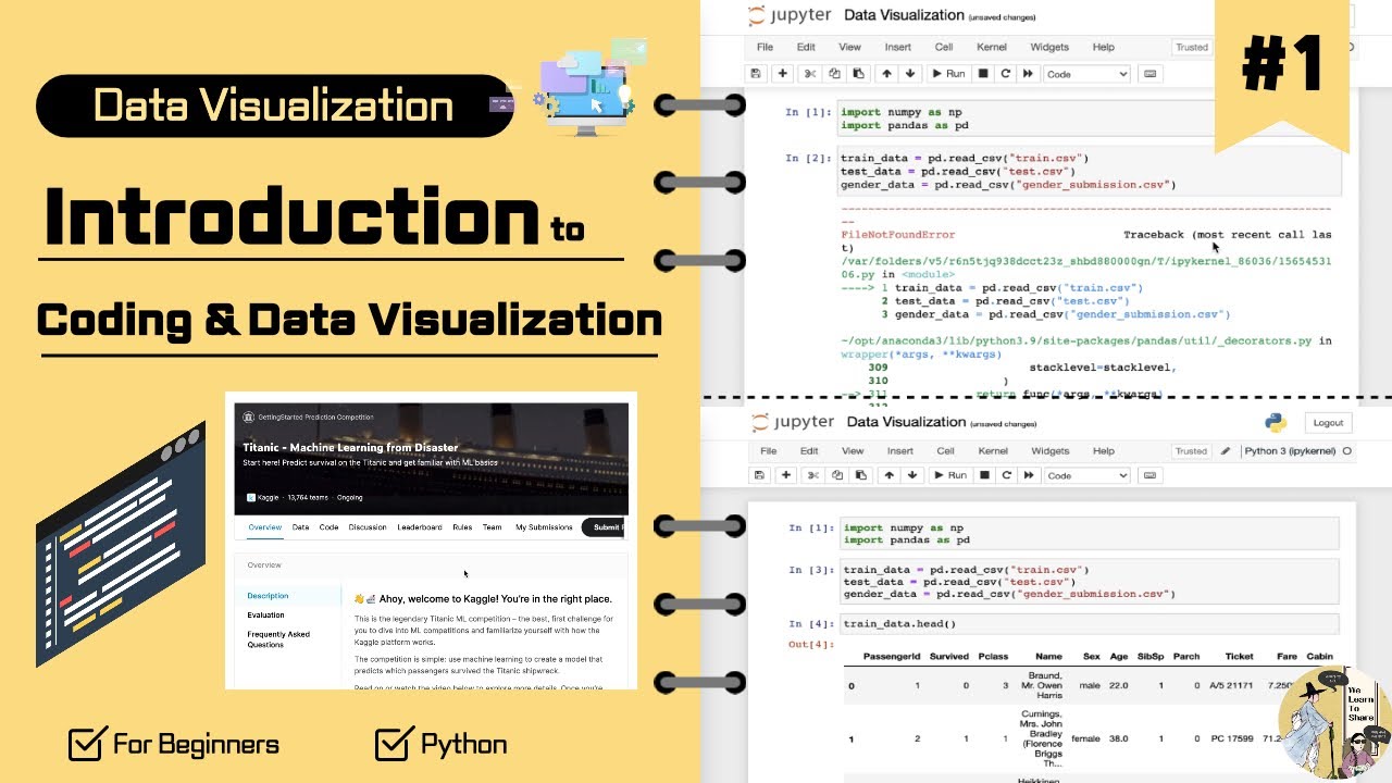 [Coding] Introduction to Coding&Data Visualization | For beginners ...