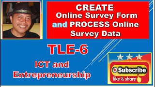 Create an online survey form and process data