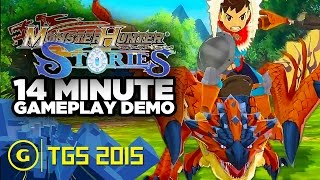 Monster Hunter Stories - 14 Minutes of Gameplay
