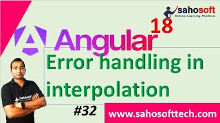 Error handling in interpolation | Data Binding in Angular | Angular 18 Tutorials in Hindi