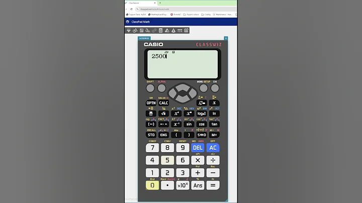 GCSE maths past paper pt 6 | Using your calculator effectively  #casio #maths #gcse