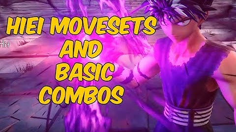 JUMP FORCE  HIEI FIRST IMPRESSIONS AND BASIC COMBOS DLC