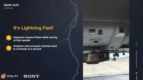 Webinar on License Plate Recognition with a Twist of A.I.