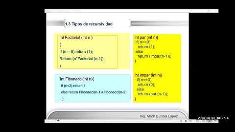 Tema 1 Algoritmos recursivos (1/9)