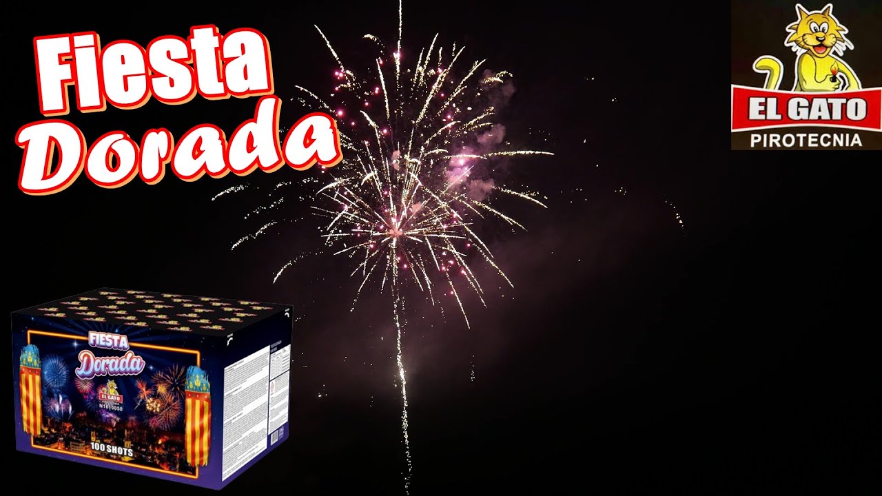 El Gato Fiesta Dorada I 100 Schuss Verbund I Pyro Man