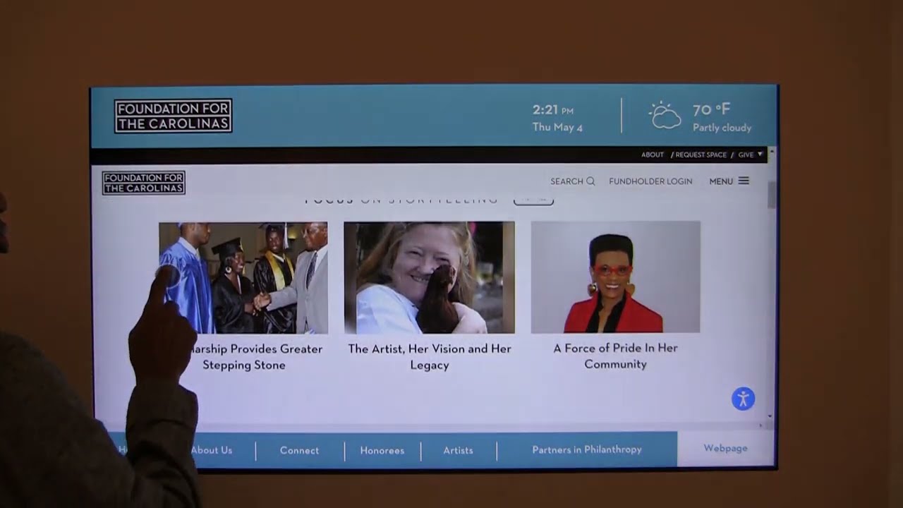 Intel + 22Miles Visual Communications Solutions |  Digital Signage for Organizations