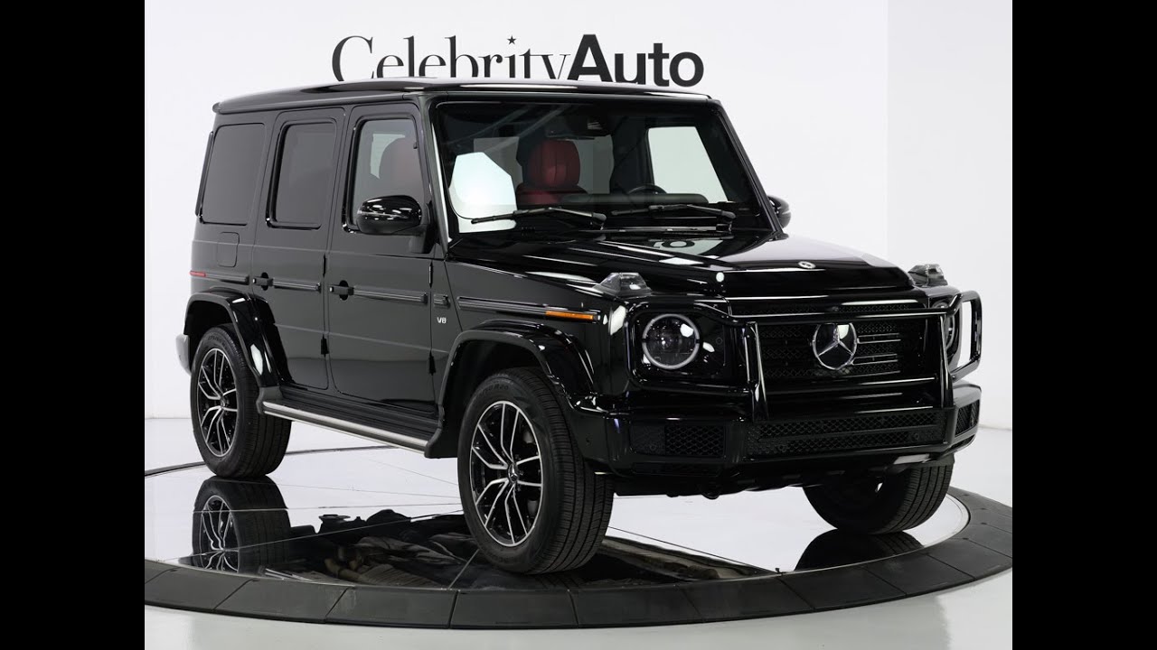 2021 MERCEDES BENZ G550 AMG NIGHT PACKAGE AMG NIGHT PACKAGE 20” AMG WHEELS BURMESTER SURROUND SOUND