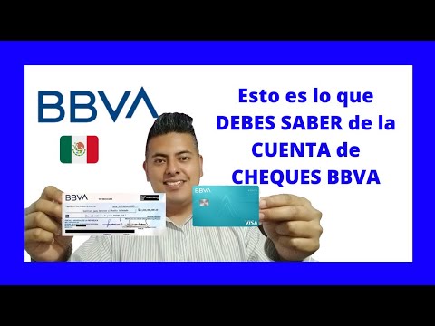 Cómo ABRIR una CUENTA de CHEQUES en BBVA (BANCOMER)