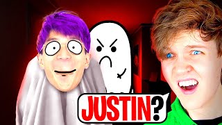 Can We Beat This CUTE GHOST SPOOKY GAME!? (SECRET ENDING UNLOCKED!)