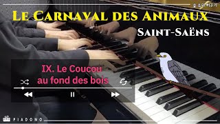 9. Le coucou au fond des bois - The Carnival of the Animals :: 4 hands Piano 생상 동물의 사육제